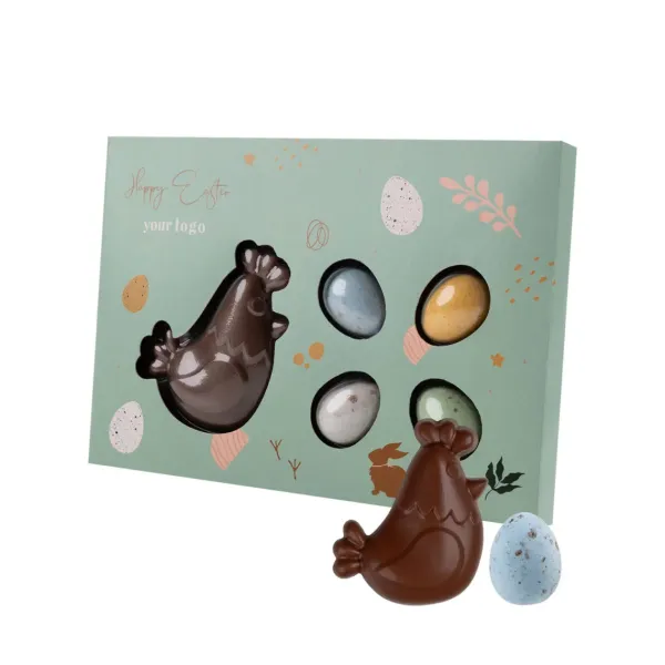 Coffret de chocolat spécial Pâques