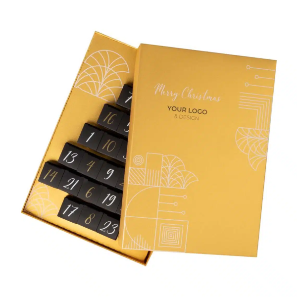Calendrier de l'avant avec chocolat 2025