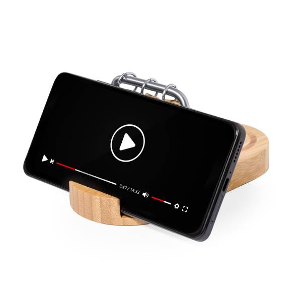 Porte téléphone en bambou