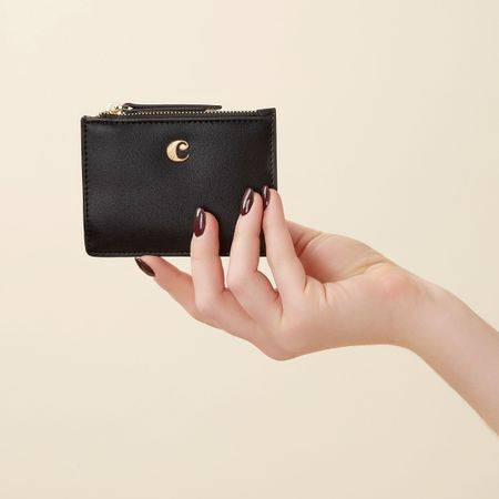 Porte-monnaie Andrea Black Cacharel : Le cadeau d'affaires chic et personnalisé à Genève