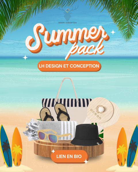Le Summer Pack 100% Personnalisé par LH Design et Conception : L'été au havre à votre image !