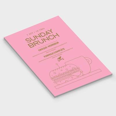 Menus de restaurant personnalisés : Du flyer à la plaque PVC, créez à votre image