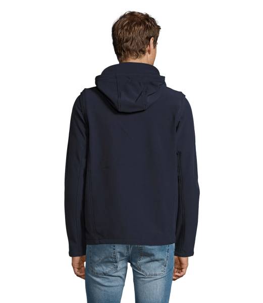 Soft Shell à capuche et bien chaud