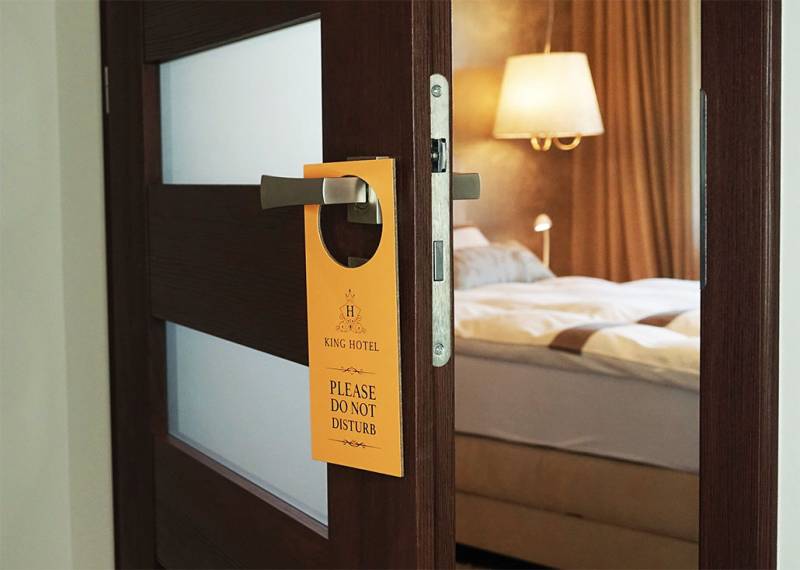 Affichette porte personnalisabe